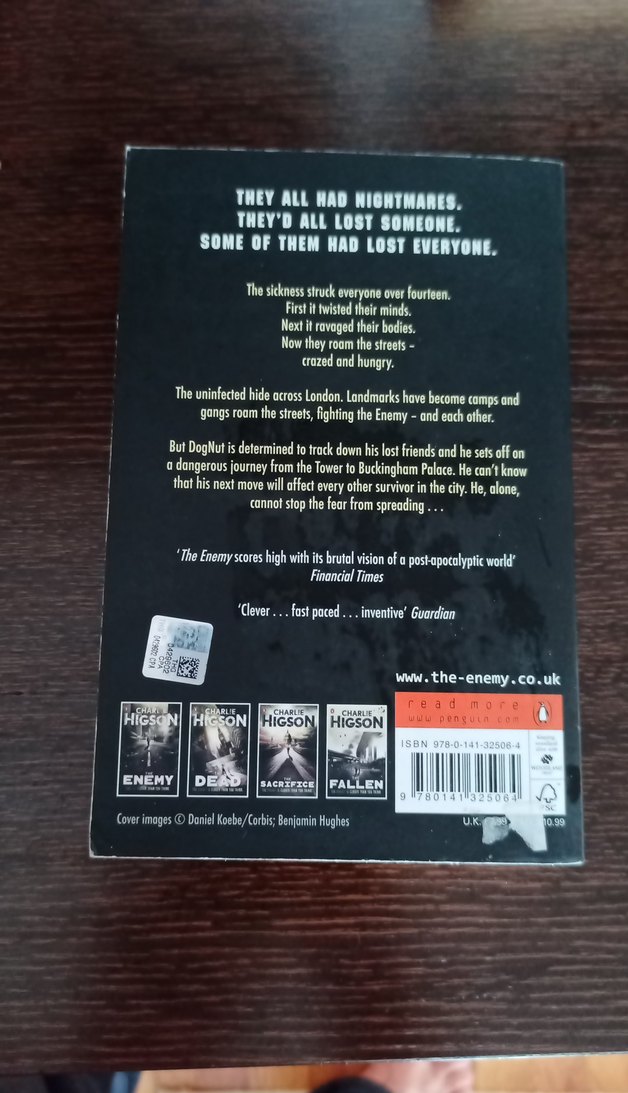 Charlie Higson - The Fear - Görsel 2