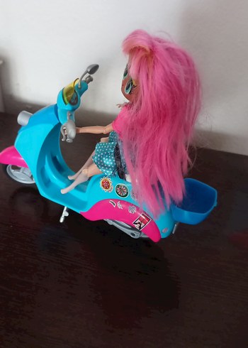 motorcu kız oyuncak bebek - Görsel 3