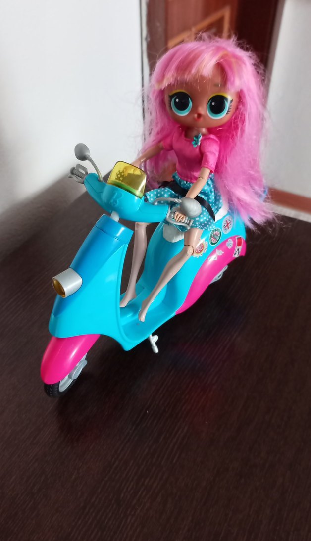 motorcu kız oyuncak bebek - Görsel 2