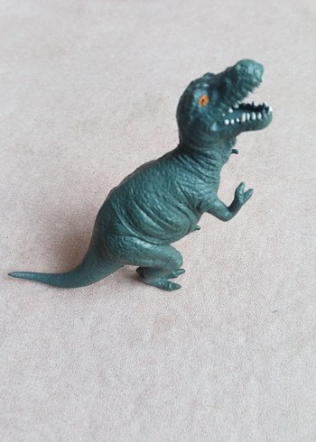 Renkli Gri Dinozor Aksiyon Figürü - Görsel 2