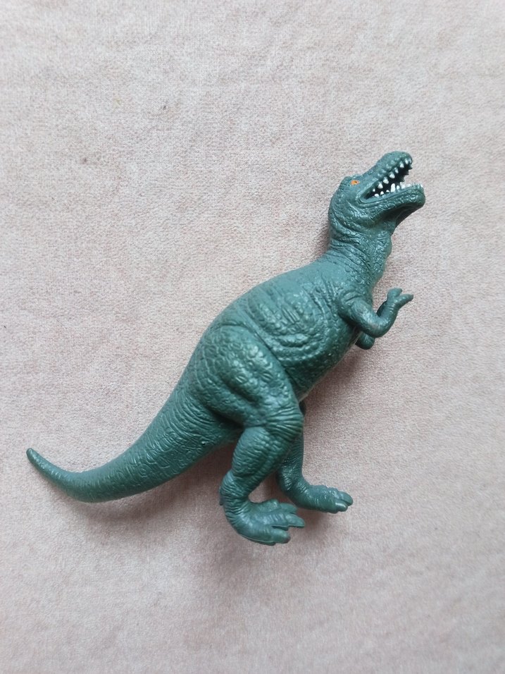 Renkli Gri Dinozor Aksiyon Figürü - Görsel 3