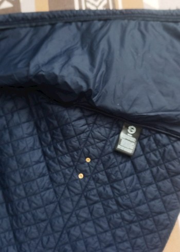 Kapüşonlu Lacivert Kadın Ceket - Görsel 4