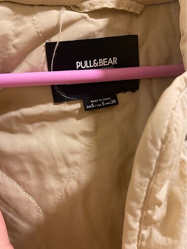 Pull and Bear peluş mont