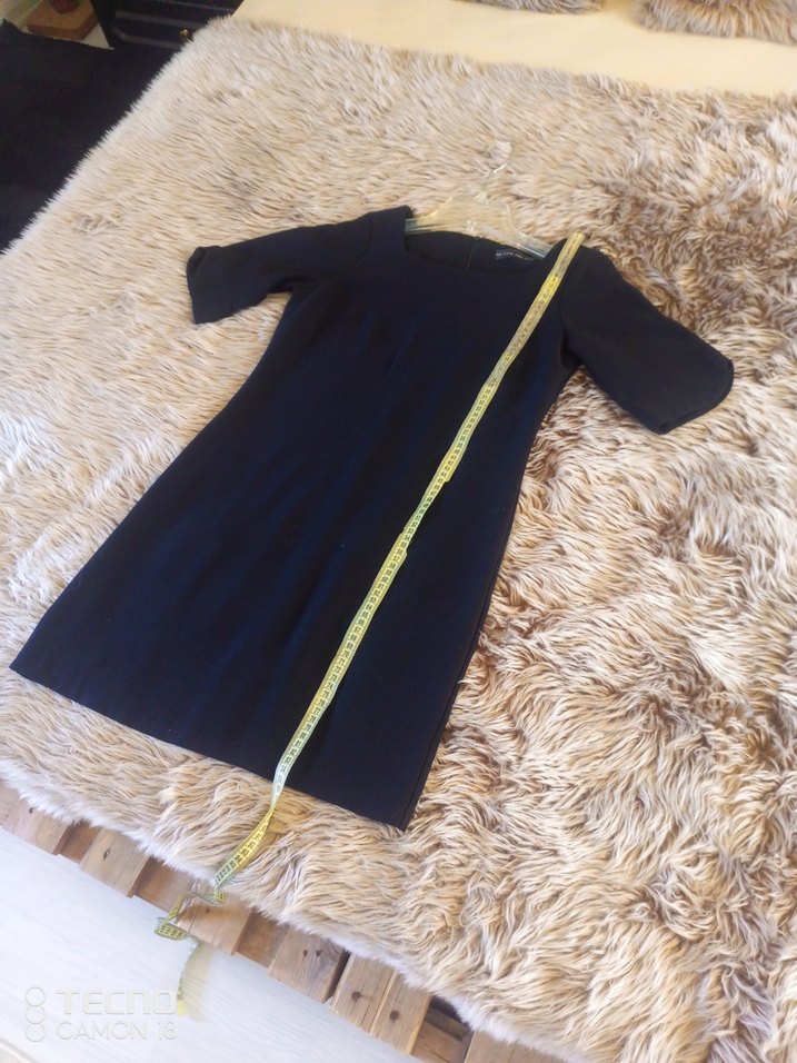 Siyah Karol marka kadın elbise - Görsel 4