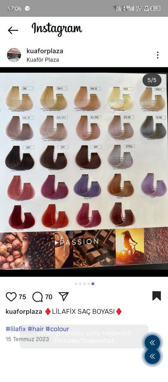 lilafix küllü sarı ton saç boyaları - Görsel 3