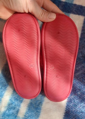 Kırmızı Fiyonklu Kız Çocuk Babet - Görsel 8