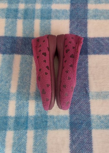 Kız Çocuk Renkli örgü Sıcak Ev Terliği - Görsel 3