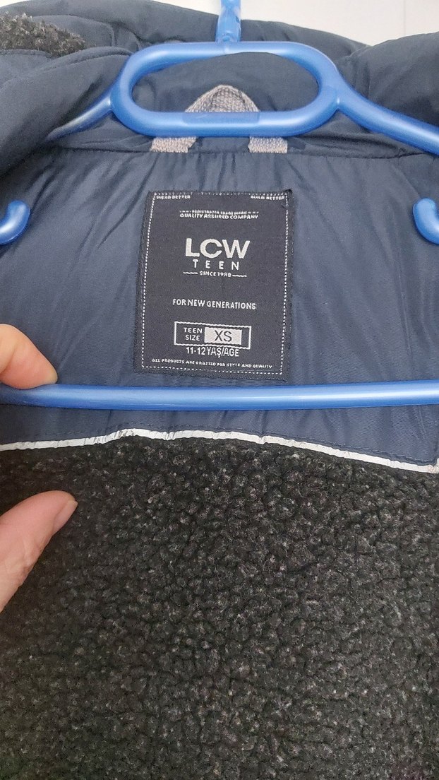 lacivert Erkek Çocuk Kapüşonlu Mont - Görsel 5