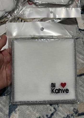 Bohem Çiçek Nakışlı Dekoratif Parça kahve sunum peçetesi #kahve - Görsel 18