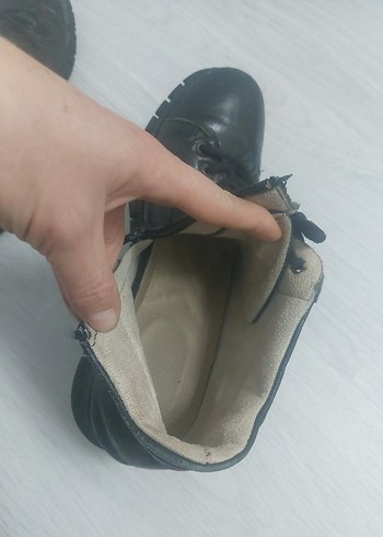 Siyah Erkek bagcıklı bot Ayakkabı - Görsel 6