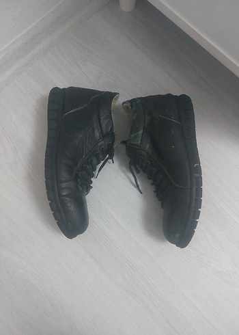 Siyah Erkek bagcıklı bot Ayakkabı - Görsel 2