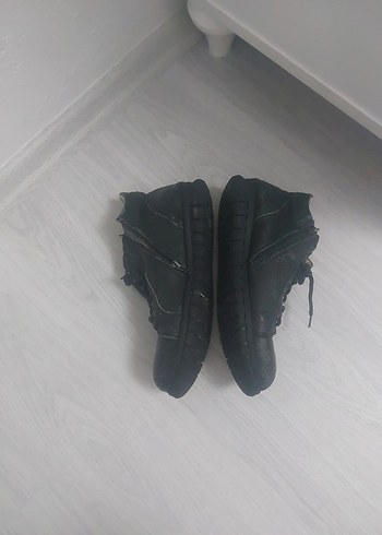 Siyah Erkek bagcıklı bot Ayakkabı - Görsel 3