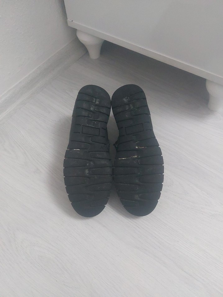 Siyah Erkek bagcıklı bot Ayakkabı - Görsel 5