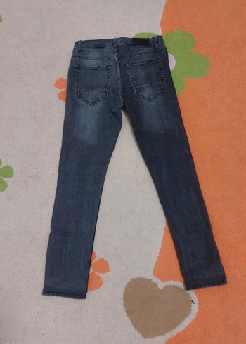 siyah Erkek Denim kot Pantolon jeans - Görsel 5