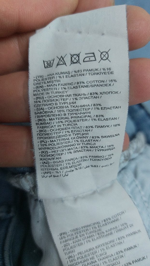 erkek Mavi jean kot Pantolon #jean #kot #pantolon - Görsel 4