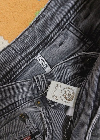 Gri Regular Fit Erkek Kot Pantolon - Görsel 3