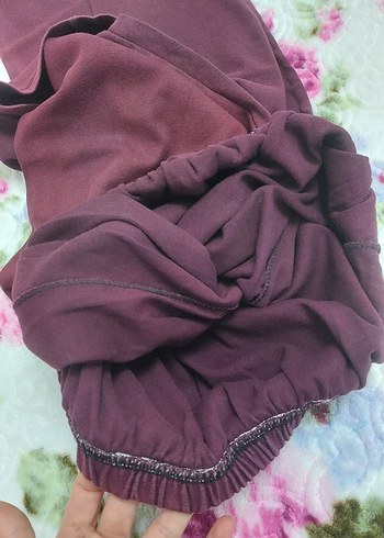 Bordo kadın pijama alt giyim #pijama #altı - Görsel 7