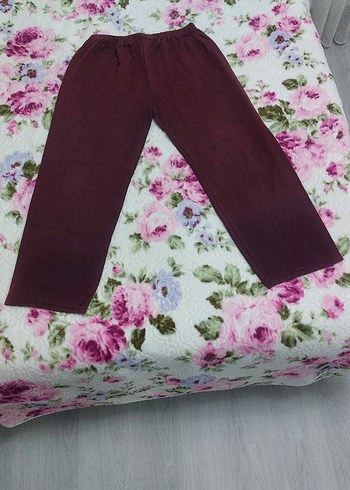 Bordo kadın pijama alt giyim #pijama #altı - Görsel 4