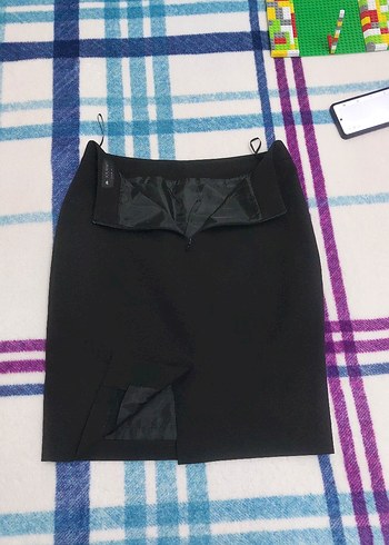 Siyah Midi Kalem Etek - Görsel 3