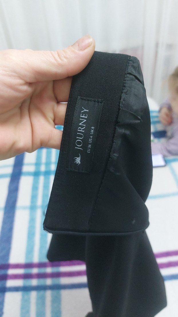 Siyah Midi Kalem Etek - Görsel 4