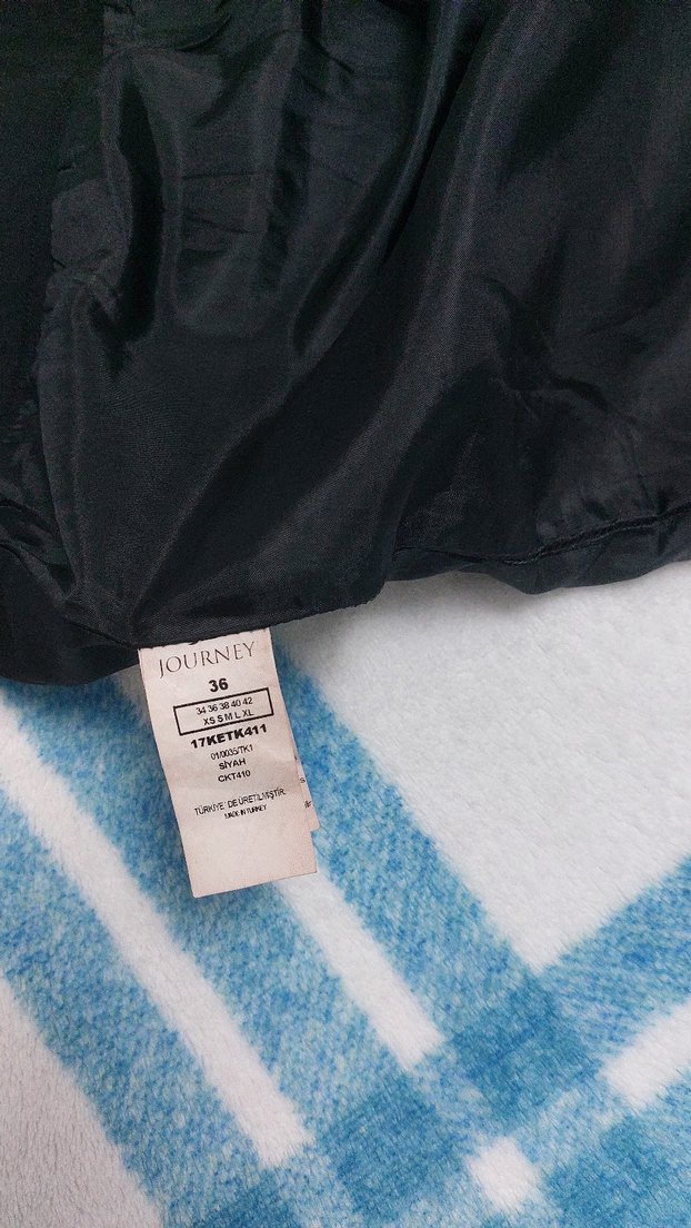 Siyah Midi Kalem Etek - Görsel 5