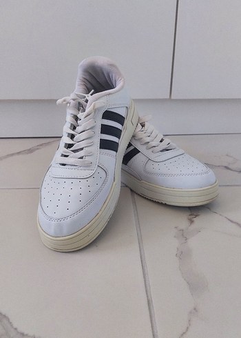 Adidas Erkek Beyaz Spor Ayakkabi Sneaker