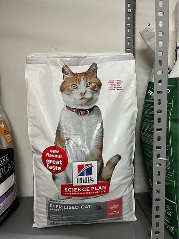 Hills sterilised somonlu 10 kg kedi maması