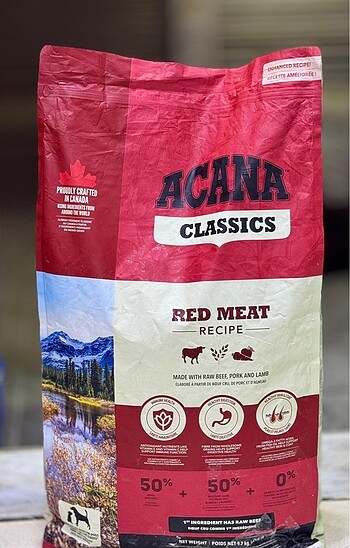 Acana Dana etli kuzulu köpek maması 9.7 kg