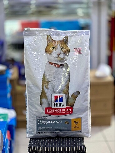 Hills Sterilised Tavuklu 10 kg kedi maması