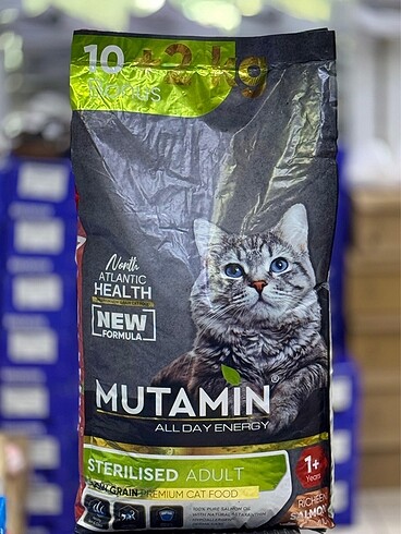 Mutamin Sterilised 10+2 kg Somonlu Kedi Maması