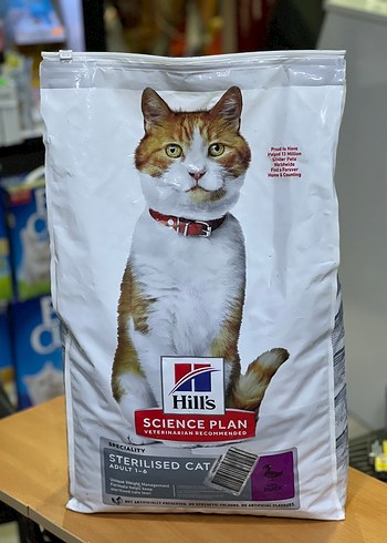 Hill's Science Plan Sterilised Ördekli Kedi Maması 10 kg