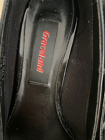 Siyah rugan ayakkabı - Görsel 5