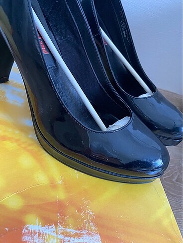 Siyah rugan ayakkabı - Görsel 11