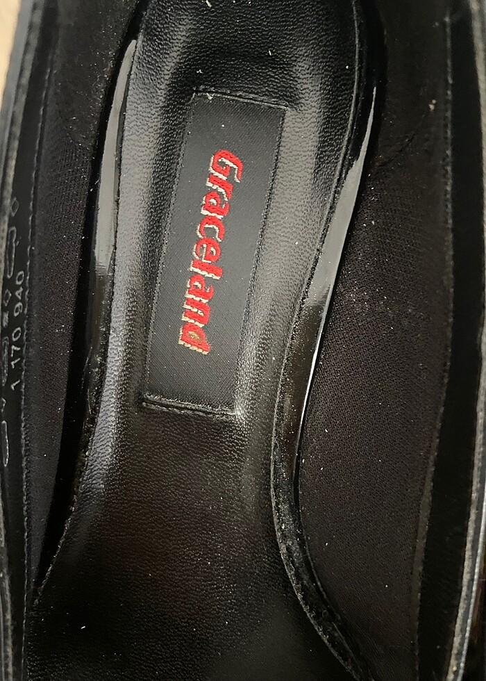 Siyah rugan ayakkabı - Görsel 5