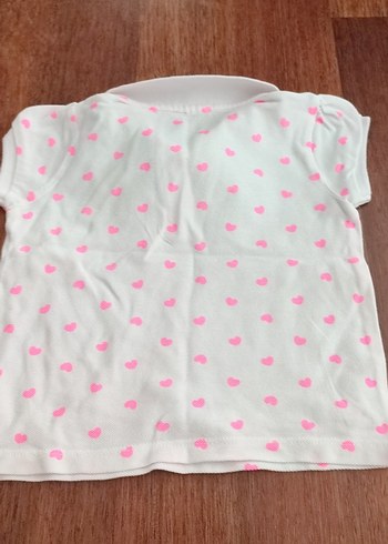 LC Waikiki Kız Çocuk Pembe Puantiyeli Yakalı Tişört