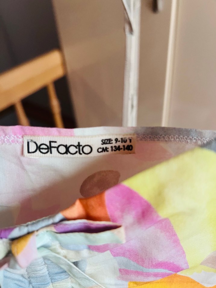 Defacto 9-10 yaş renkli şort takım - Görsel 4