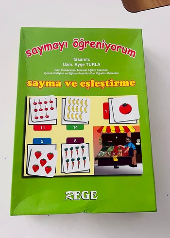 Saymayı Öğreniyorum Sayma ve Eşleştirme Oyunu - Görsel 10