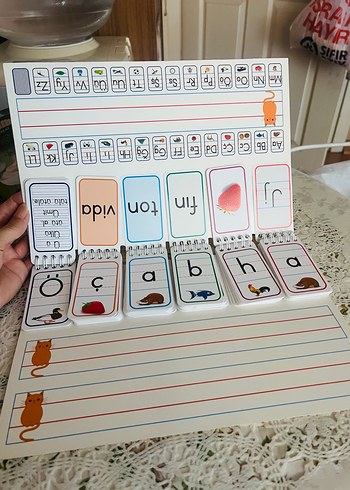 Hecematik hece öğrenme yaz sil kitap - Görsel 6