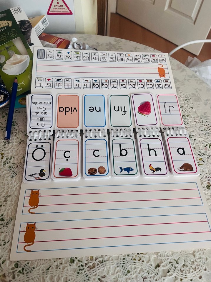 Hecematik hece öğrenme yaz sil kitap - Görsel 4