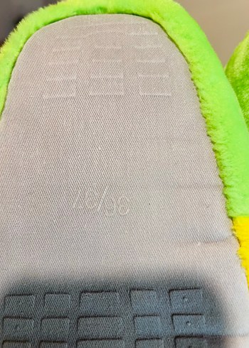 Yeşil Yumuşak Erkek Çocuk Ev Terliği - Görsel 5