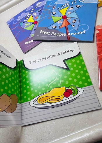 Live It Up! Çocuk Kitapları Serisi İngilizce - Görsel 4