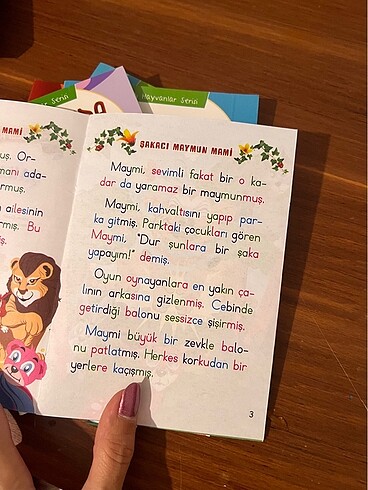Okumayı öğrenme seti ve renkli heceli hikaye kitapları - Görsel 13