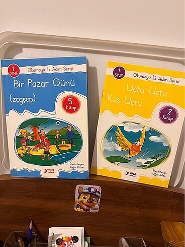 Okumayı öğrenme seti ve renkli heceli hikaye kitapları - Görsel 14