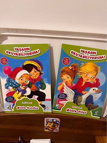 Okumayı öğrenme seti ve renkli heceli hikaye kitapları - Görsel 15