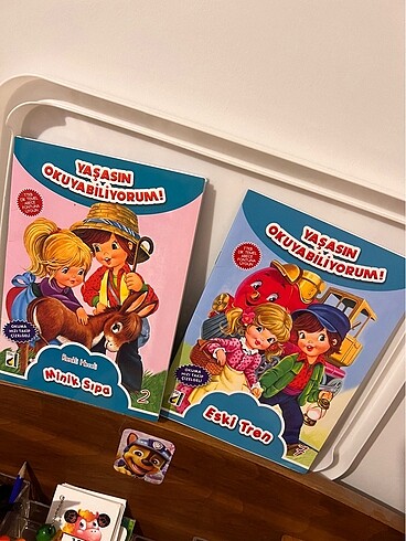 Okumayı öğrenme seti ve renkli heceli hikaye kitapları - Görsel 17