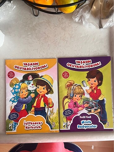 Okumayı öğrenme seti ve renkli heceli hikaye kitapları - Görsel 19