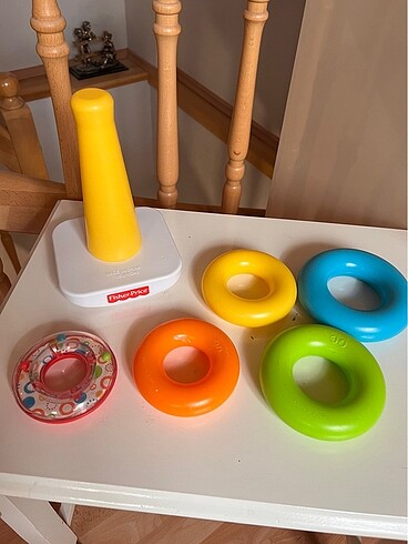 Beden Fisher price renkli halkalar