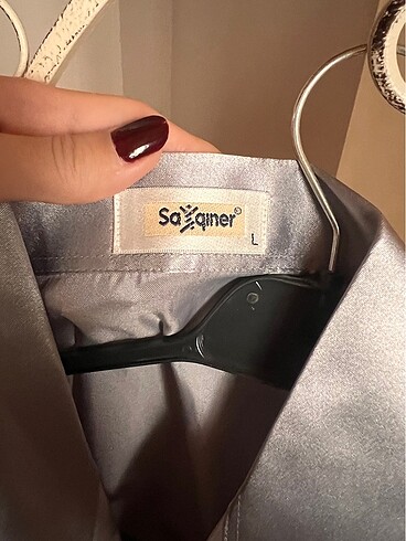 Erkek pijama takımı sabahlıklı L beden - Görsel 6