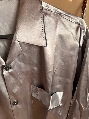 Erkek pijama takımı sabahlıklı L beden - Görsel 5