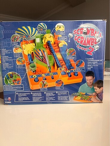 Beden Renk TOMY Screwball Scramble Level 2 platform oyunu